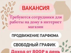 Работа на дому - Продавец-консультант интернет магазина. Фото