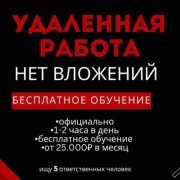 Работа на дому - агент. Фото