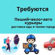 Курьер партнер сервис  Яндекс Еда